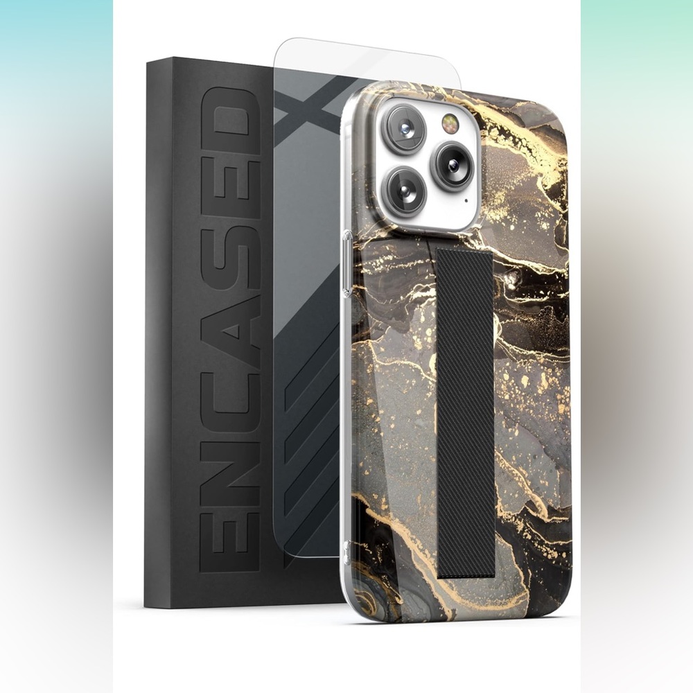 Encased Brand iPhone 14 Pro Case and Glass Screen Protector